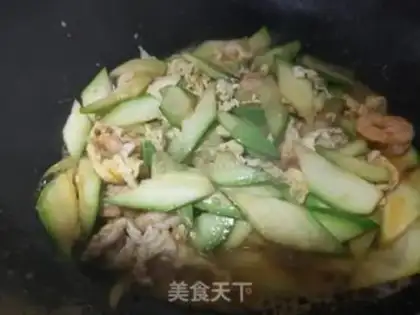 Make Shrimp fried eggs step 10