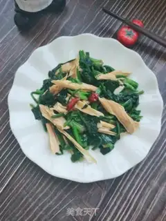 Make Scrambled spinach step 12
