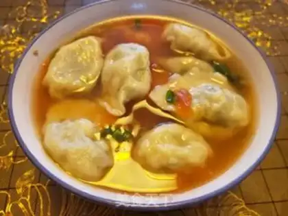 Make The egg dumplings step 9