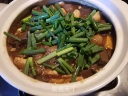 Make Duck blood tofu step 12