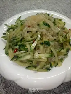 Make Oily cucumber mix fans step 4