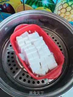 Make Potato and tofu step 1