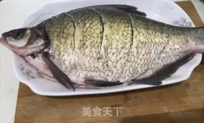 Make Red-burned mackerel step 0