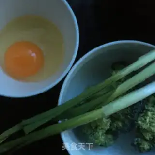 Make Little fresh egg fried rice step 0