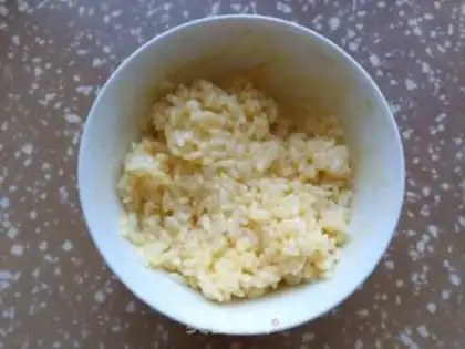 Make Gold fried rice step 1