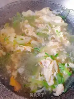 Make radish egg soup step 5