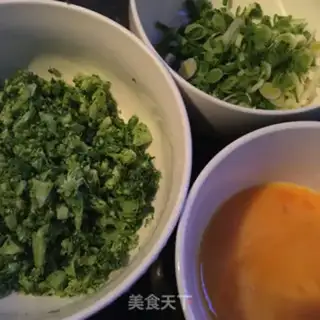 Make Little fresh egg fried rice step 2