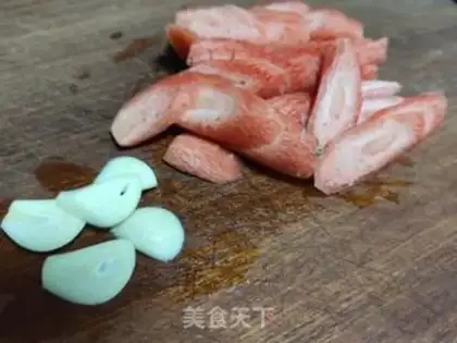 Make Pink mushrooms step 1