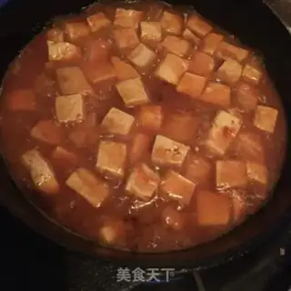 Make Korean chili tofu step 5
