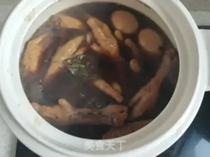 Make Spicy chicken wings, chicken claws step 20