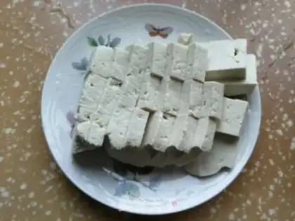 Make Tofu with mushrooms step 2