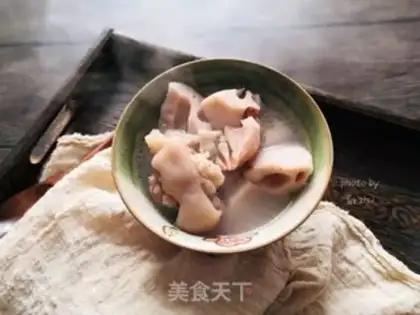 Make Liang, pig hoof soup step 7