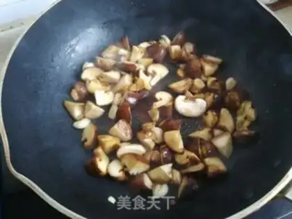 Make Tofu with mushrooms step 4