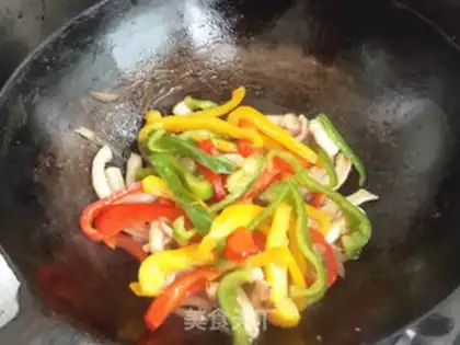 Make Pepper squid step 8