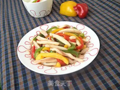 Make Pepper squid step 10