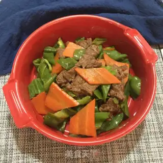 Make Cream pepper carrot and beef step 10