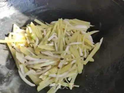 Make Puffed potatoes step 7