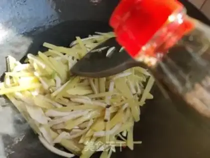 Make Puffed potatoes step 8