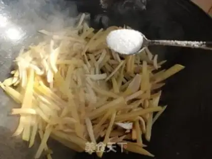 Make Puffed potatoes step 10