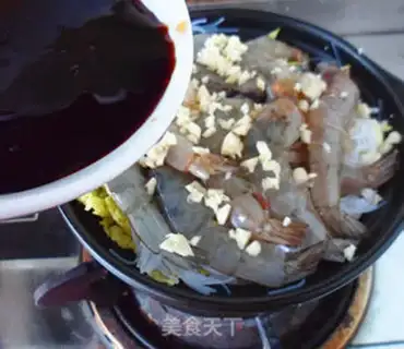 Make A casserole fan shrimp step 7