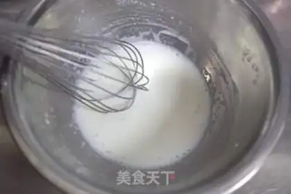 Make Cake rolls with pine mustard step 3
