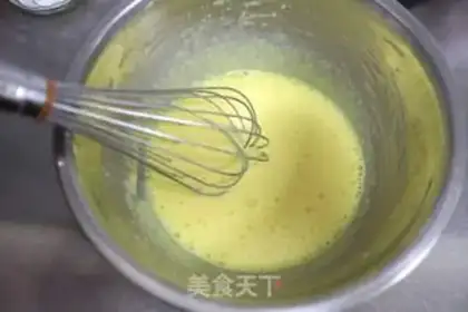 Make Cake rolls with pine mustard step 5