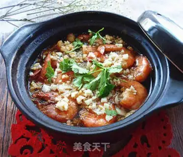 Make A casserole fan shrimp step 9