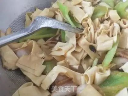Make Spicy tofu step 6