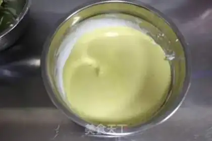 Make Cake rolls with pine mustard step 13