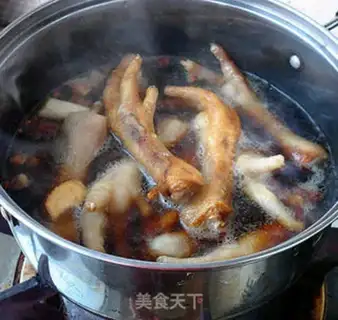 Make Pilgrim, chicken claws step 4