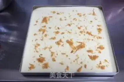 Make Cake rolls with pine mustard step 15