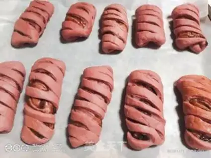Make Red fire bean toast step 15