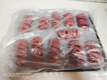Make Red fire bean toast step 16