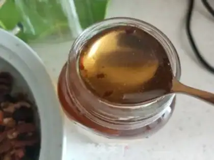 Make Red dates steaming walnuts step 10