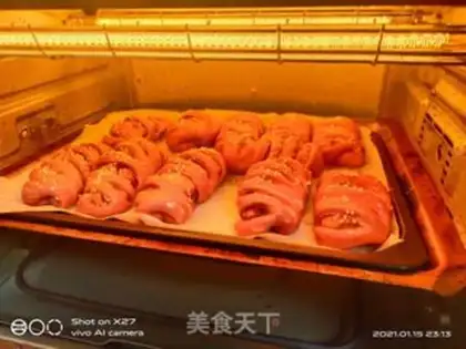 Make Red fire bean toast step 18