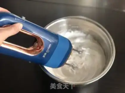 Make Red cheese pine cake step 6