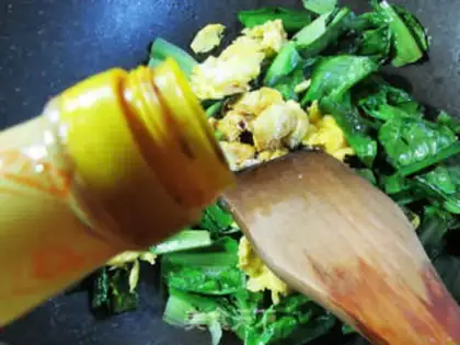 Make Eggs and soy sauce step 7