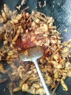 Make Dry-burn tea, mushrooms step 10
