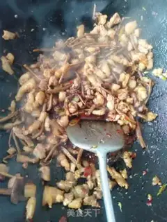 Make Dry-burn tea, mushrooms step 11