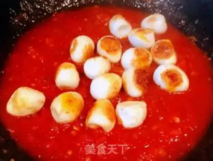 Make Eggs with eggplant juice step 7