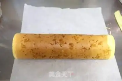Make Cake rolls with pine mustard step 24