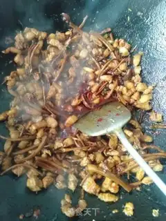 Make Dry-burn tea, mushrooms step 12