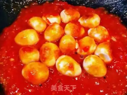 Make Eggs with eggplant juice step 8