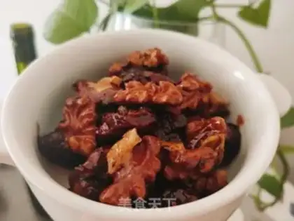 Make Red dates steaming walnuts step 15