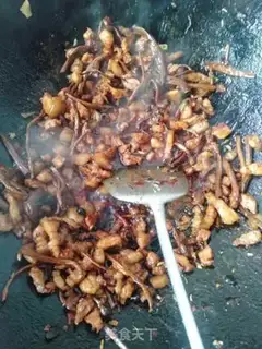 Make Dry-burn tea, mushrooms step 14