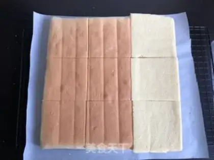Make Red cheese pine cake step 13