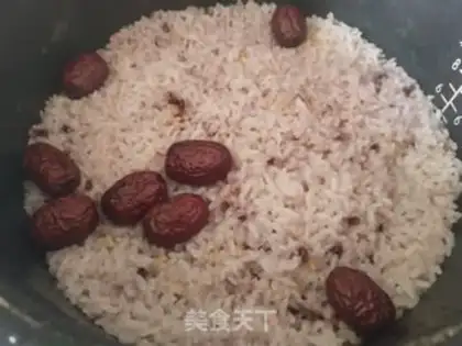 Make Red-tree rice step 3