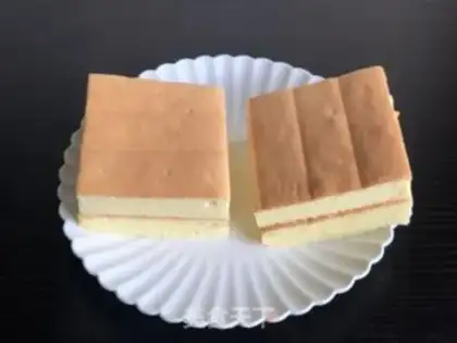 Make Red cheese pine cake step 14