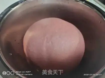 Make The red bean bread step 4