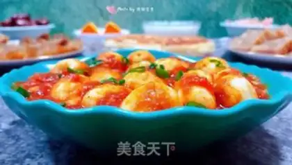 Make Eggs with eggplant juice step 14
